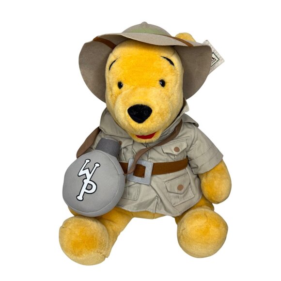 Disneys Animal Kingdom Winnie The Pooh Safari Plush 20" Tall - Picture 1 of 5